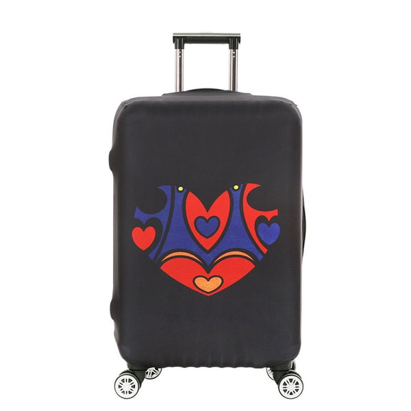OKOKC Giraffe Thickest Travel Luggage Suitcase Protective Cover for Trunk Apply to 18''-32'' Suitcase Cover Elastic