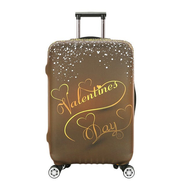 OKOKC Giraffe Thickest Travel Luggage Suitcase Protective Cover for Trunk Apply to 18''-32'' Suitcase Cover Elastic