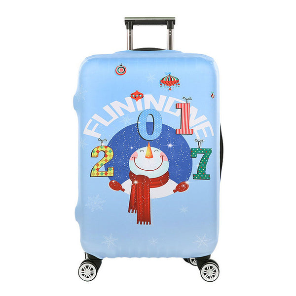 OKOKC Giraffe Thickest Travel Luggage Suitcase Protective Cover for Trunk Apply to 18''-32'' Suitcase Cover Elastic