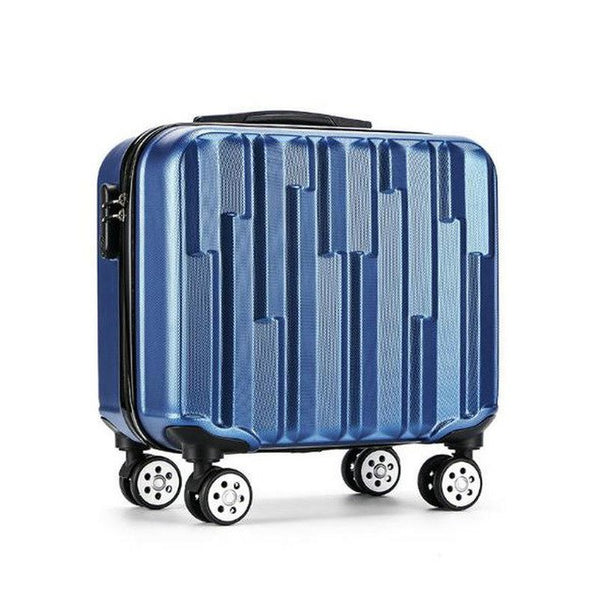Fashion 18" Travel Luggage Suitcase Spinner Wheels Boarding Case Trolley Suitcase Wheeled Travel Rolling Luggage Suitcase LGX32