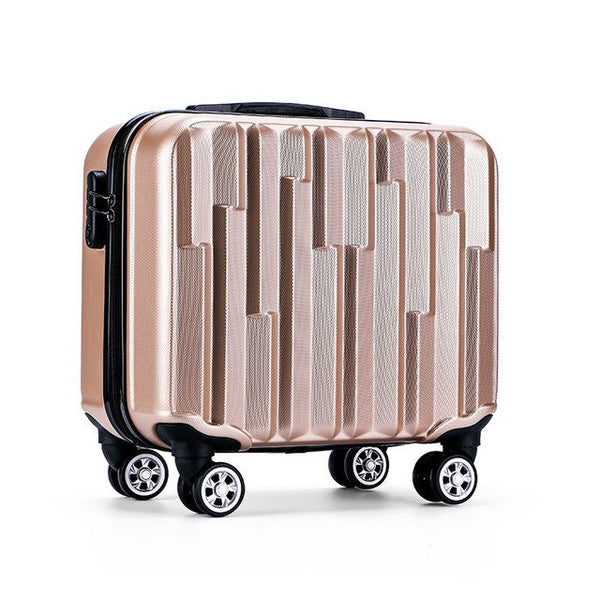 Fashion 18" Travel Luggage Suitcase Spinner Wheels Boarding Case Trolley Suitcase Wheeled Travel Rolling Luggage Suitcase LGX32