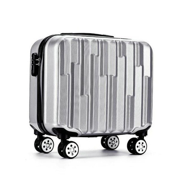 Fashion 18" Travel Luggage Suitcase Spinner Wheels Boarding Case Trolley Suitcase Wheeled Travel Rolling Luggage Suitcase LGX32