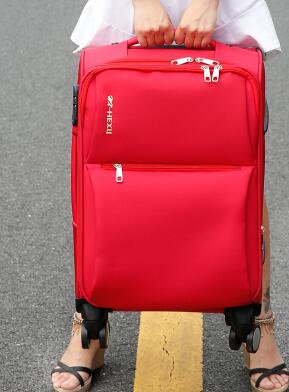 Oxford Rolling Luggage Suitcase trolley bags for men with Wheels Business Travel Luggage Suitcase  Spinner suitcase Wheeled bags