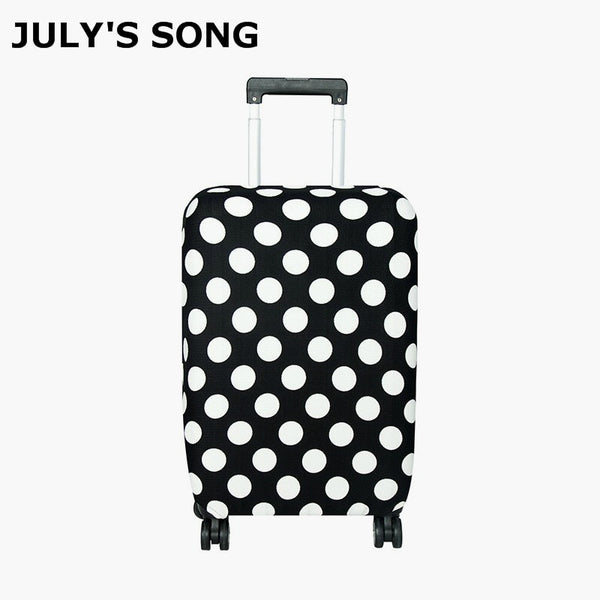 JULY'S SONG Travel Luggage Protective Covers Suitcase Cover Elastic Dustproof Cover for 18-30 inch Suitcase Travel Accessories