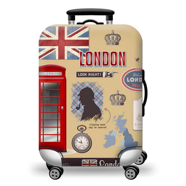 Luggage Cover Colorful Washable Travel Luggage Protector Luggage Suitcase Cover