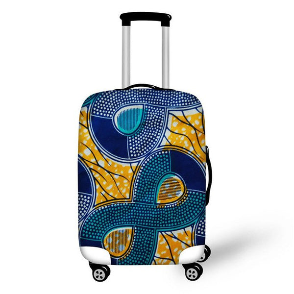 THIKIN African Protective Covers for Suitcases Travel Luggage Suitcase Cover Zipper Suit Thick 18-30 inch Storage Bag Case Cover