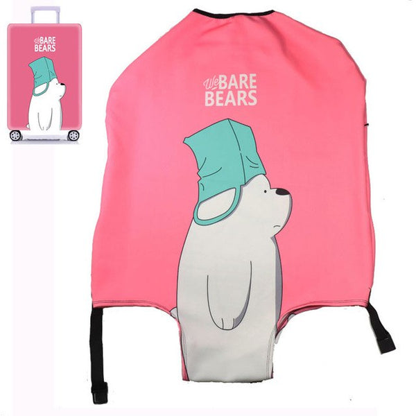 OKOKC Cartoon Rabbit Thickest Suitcase Cover for Trunk Case for 18''-32'' Suitcase Elastic Luggage Cover Travel Accessories
