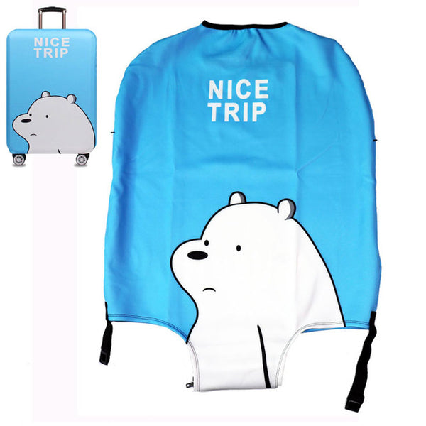 OKOKC Cartoon Rabbit Thickest Suitcase Cover for Trunk Case for 18''-32'' Suitcase Elastic Luggage Cover Travel Accessories