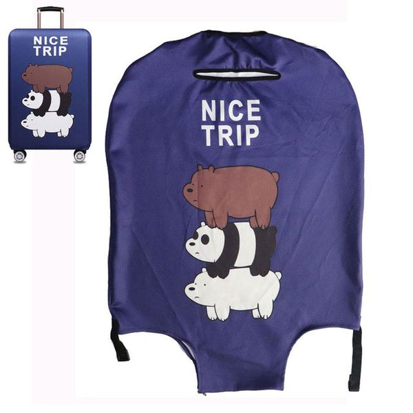 OKOKC Cartoon Rabbit Thickest Suitcase Cover for Trunk Case for 18''-32'' Suitcase Elastic Luggage Cover Travel Accessories