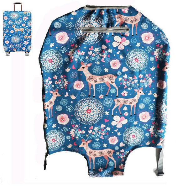 OKOKC Cartoon Rabbit Thickest Suitcase Cover for Trunk Case for 18''-32'' Suitcase Elastic Luggage Cover Travel Accessories