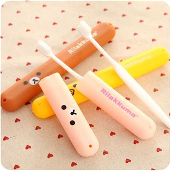 1PCS Portable Toothbrush Holder Travel Toothrush Case Bathroom Travel Accessories