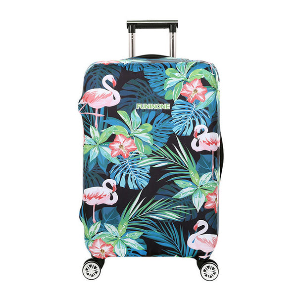 HMUNII  Washable Luggage protective  Cover Travel Suitcase Protector Zipper Suitcase Cover,Elastic Thickening  Protective  Case