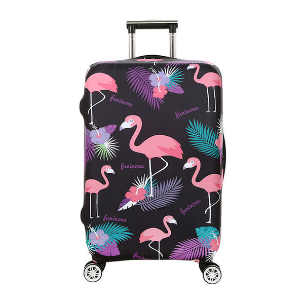 HMUNII  Washable Luggage protective  Cover Travel Suitcase Protector Zipper Suitcase Cover,Elastic Thickening  Protective  Case