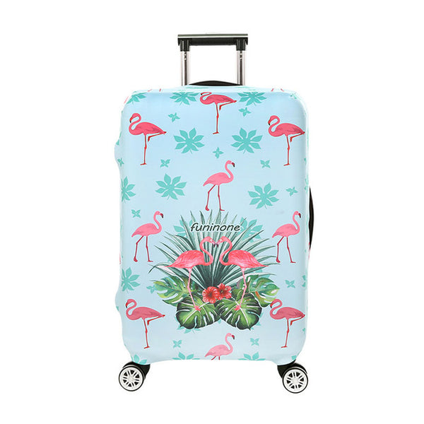HMUNII  Washable Luggage protective  Cover Travel Suitcase Protector Zipper Suitcase Cover,Elastic Thickening  Protective  Case