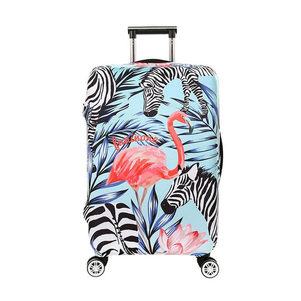 HMUNII  Washable Luggage protective  Cover Travel Suitcase Protector Zipper Suitcase Cover,Elastic Thickening  Protective  Case