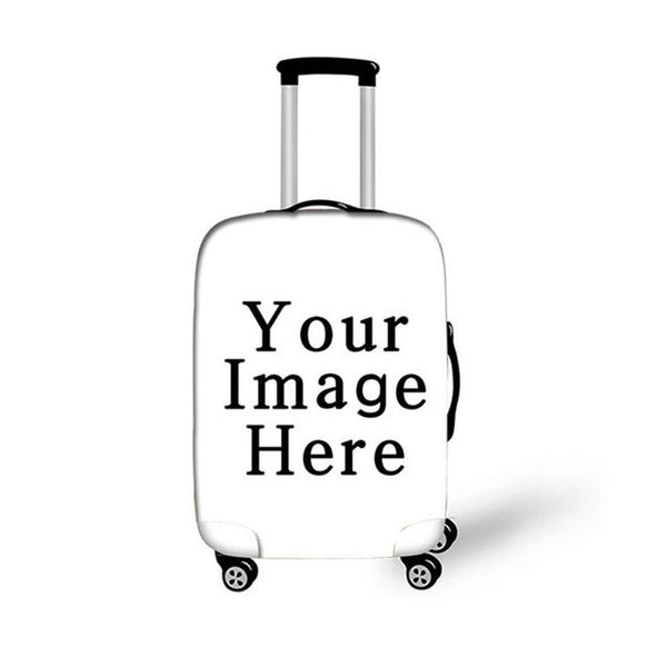 Cool Footbally Suitcase Protective Cover Travel Suitcase Cover Soccerly Elastic Trolly Luggage Cover Dust-proof Travel Accessory