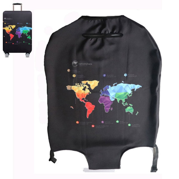 OKOKC Animal Cartoon Thickest Suitcase Cover for Trunk Case for 18''-32'' Suitcase Elastic Luggage Cover Travel Accessories