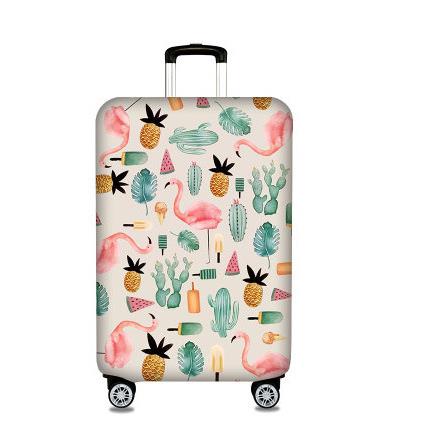Fashion Rainbow Suitcase Cover Travel Luggage Covers Trolley Suitcase Protective Covers capa protetora para mala 18-32''Cover
