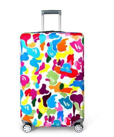 Fashion Rainbow Suitcase Cover Travel Luggage Covers Trolley Suitcase Protective Covers capa protetora para mala 18-32''Cover