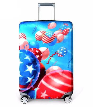 Fashion Rainbow Suitcase Cover Travel Luggage Covers Trolley Suitcase Protective Covers capa protetora para mala 18-32''Cover