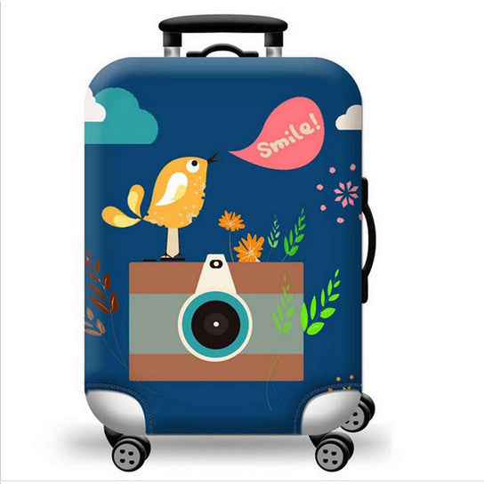 Luggage Case Bag Elastic Cover Printed Suitcase Cover Protector