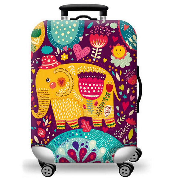 Elastic Luggage Cover Luggage Suitcase cover Super Lightweight Luggage Protector Dustproof Suitcase Cover