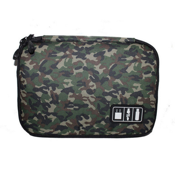 Electronic Accessories Travel Bag High-grade Nylon Waterproof Charger USB Data Cable Accessories package Travel accessories