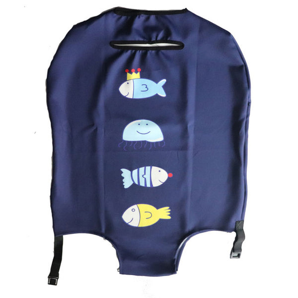 OKOKC Elastic Thickest Flamingos Luggage Cover Suitcase Protective Cover for Trunk Case Apply to 19''-32'' Suitcase Cover