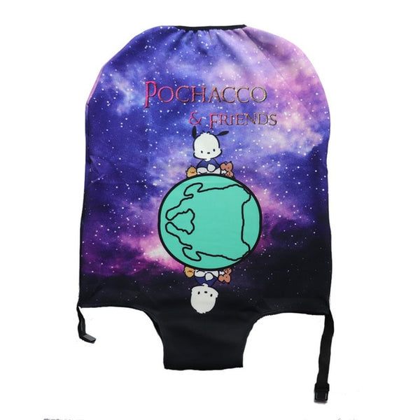 OKOKC Elastic Thickest Flamingos Luggage Cover Suitcase Protective Cover for Trunk Case Apply to 19''-32'' Suitcase Cover