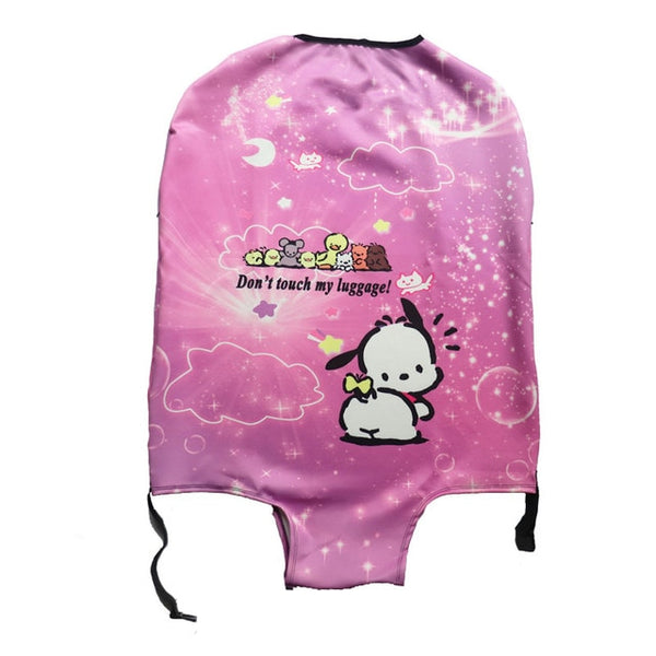 OKOKC Elastic Thickest Flamingos Luggage Cover Suitcase Protective Cover for Trunk Case Apply to 19''-32'' Suitcase Cover