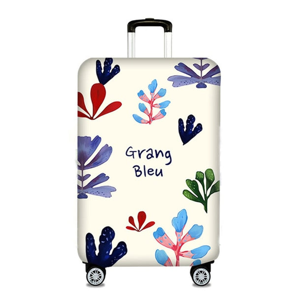 OKOKC Elastic Thickest Flamingos Luggage Cover Suitcase Protective Cover for Trunk Case Apply to 19''-32'' Suitcase Cover
