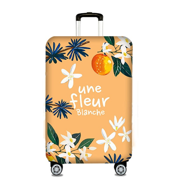 OKOKC Elastic Thickest Flamingos Luggage Cover Suitcase Protective Cover for Trunk Case Apply to 19''-32'' Suitcase Cover