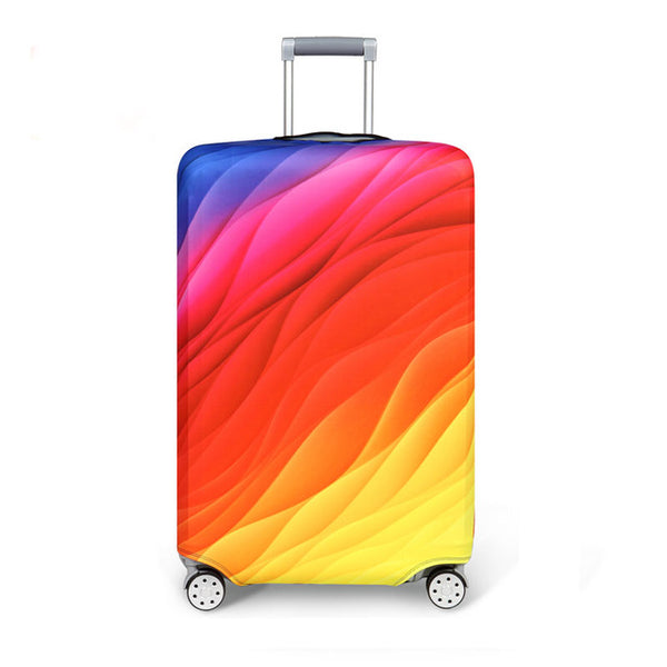 OKOKC Elastic Thickest Flamingos Luggage Cover Suitcase Protective Cover for Trunk Case Apply to 19''-32'' Suitcase Cover