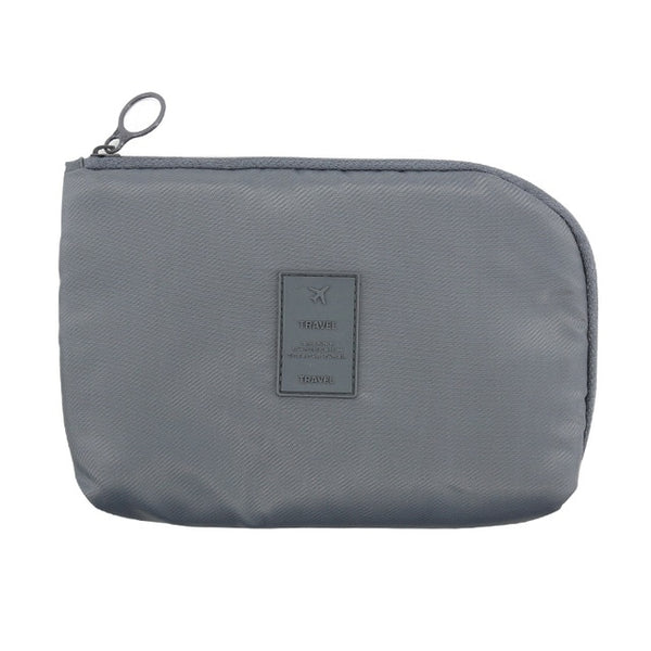 Travel Accessories Portable Women Men Travel Digital USB Charger Cable Earphone Case Makeup Cosmetic Organizer Accessories Bag