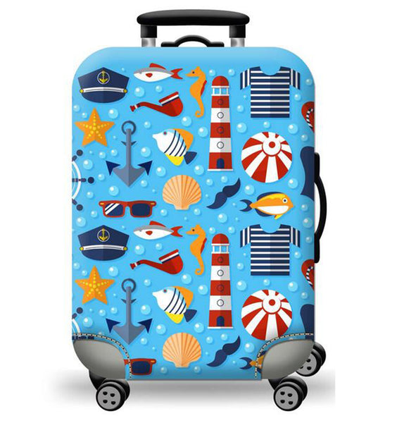 Elastic Luggage Cover Luggage Suitcase cover Super Lightweight Luggage Protector Dustproof Suitcase Cover