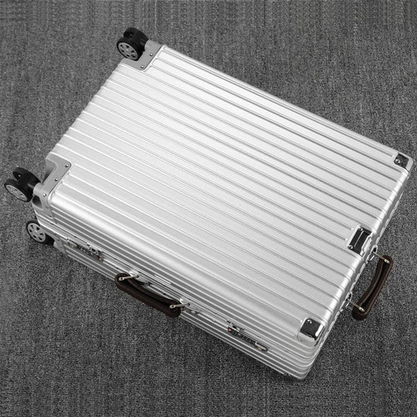 20'24'26'29' Matte Aluminum Luggage Suitcase Travel Traveling Trolley Rolling Spinner Hardside Carry On Luggage Suitcase