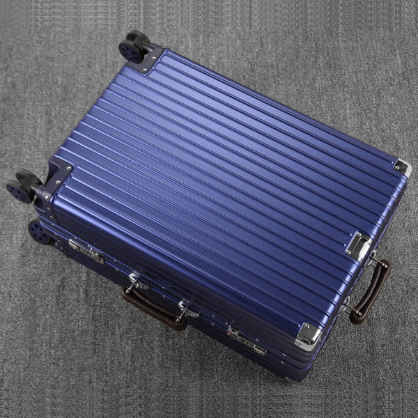20'24'26'29' Matte Aluminum Luggage Suitcase Travel Traveling Trolley Rolling Spinner Hardside Carry On Luggage Suitcase