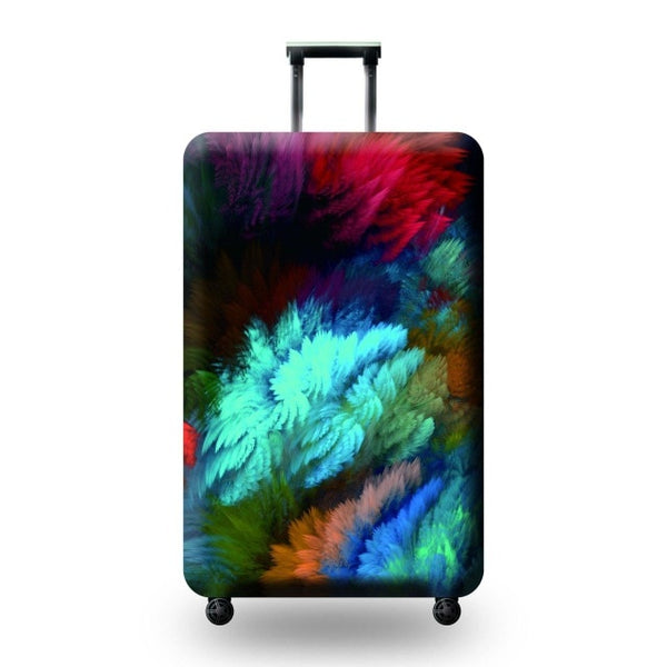 Suitcase Protective Cover Travel Elastic Luggage Cover Travel Accesories Luggage Dustproof Cover Apply to 18-32 inch Suitcase