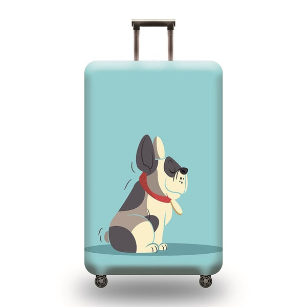 Suitcase Protective Cover Travel Elastic Luggage Cover Travel Accesories Luggage Dustproof Cover Apply to 18-32 inch Suitcase