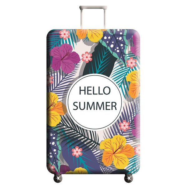 Suitcase Protective Cover Travel Elastic Luggage Cover Travel Accesories Luggage Dustproof Cover Apply to 18-32 inch Suitcase