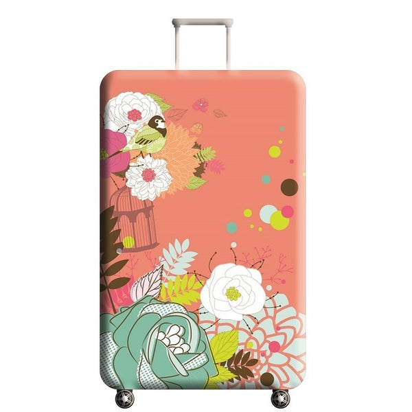 Suitcase Protective Cover Travel Elastic Luggage Cover Travel Accesories Luggage Dustproof Cover Apply to 18-32 inch Suitcase