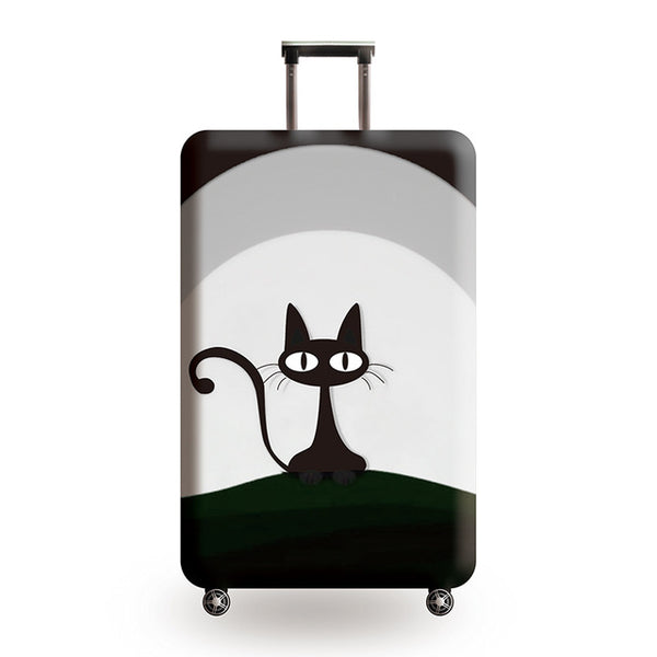 Suitcase Protective Cover Travel Elastic Luggage Cover Travel Accesories Luggage Dustproof Cover Apply to 18-32 inch Suitcase