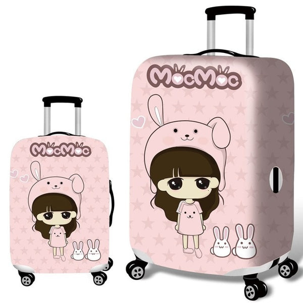 Luggage dust cover Suitcase cover Products lady travel accessories Dustproof and isolation Protective elastic cover for suitcase