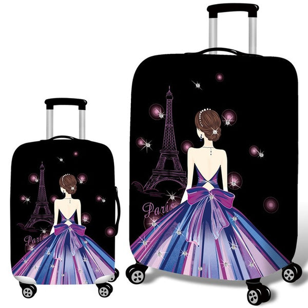 Luggage dust cover Suitcase cover Products lady travel accessories Dustproof and isolation Protective elastic cover for suitcase