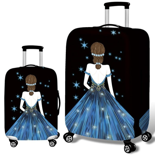 Luggage dust cover Suitcase cover Products lady travel accessories Dustproof and isolation Protective elastic cover for suitcase