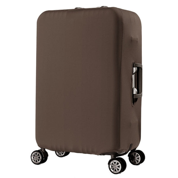 Hot Thicken Travel Suitcase Cover Solid Color Quality High Elastic Suitcase Cover 18 20 24 26 28 32 Inch Trolley Case Dust Cover