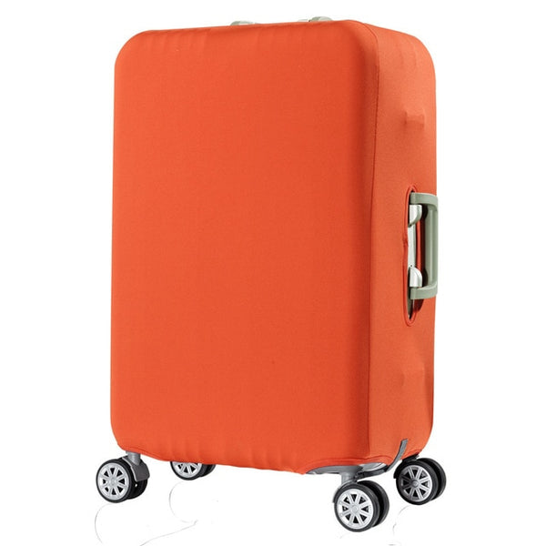Hot Thicken Travel Suitcase Cover Solid Color Quality High Elastic Suitcase Cover 18 20 24 26 28 32 Inch Trolley Case Dust Cover