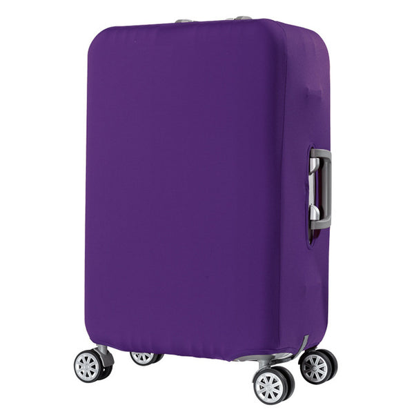 Hot Thicken Travel Suitcase Cover Solid Color Quality High Elastic Suitcase Cover 18 20 24 26 28 32 Inch Trolley Case Dust Cover
