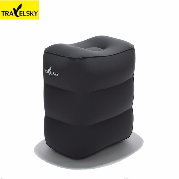 2018 Newest Eco-friendly Lightweight TPU Travel Pillow Inflatable Airplane Pillow Trip Portable neck pillow travel accessories