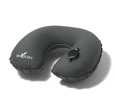 2018 Newest Eco-friendly Lightweight TPU Travel Pillow Inflatable Airplane Pillow Trip Portable neck pillow travel accessories